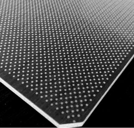 2mm 3mm 4mm 5mm 10mm LPG Light Guide Plate Custom Size Shape Dotting Laser 98% Διαφάνεια