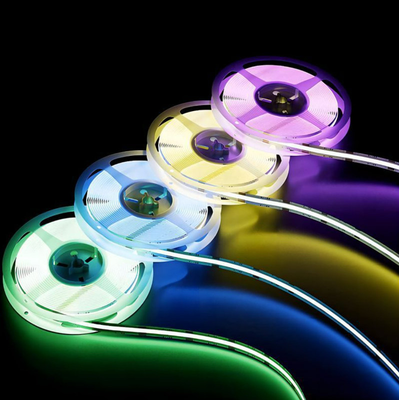RGBW Strip Light COB DC 24V High Density 14,4W 4000K Indoor Decor