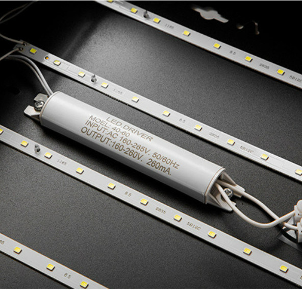 Γραμμικό κρεμώντας ελαφρύ γραμμικό κρεμαστό κόσμημα των οδηγήσεων κρεβατοκάμαρων που ανάβει το μαύρο εσωτερικό ντεκόρ 3000K 5000K 35W