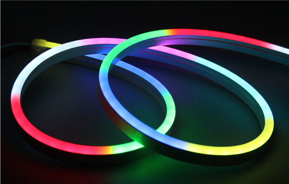 22-24lm/Led εξατομικευμένα σημάδια νέου των οδηγήσεων λουρίδων νέου σιλικόνης φως για το εσωτερικό ντεκόρ τοίχων σημαδιών νέου συνήθειας γαμήλιων ντεκόρ