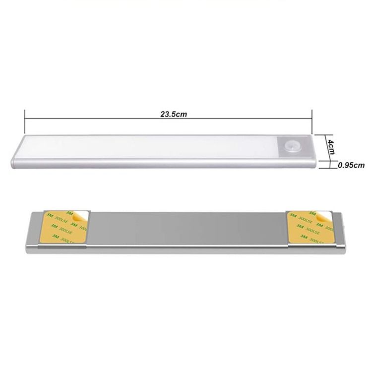 Θερμό άσπρο Dimmable κάτω από οδηγημένη τη γραφείο λουρίδα που ανάβει το διακόπτη φωτογραφικών διαφανειών θερμοκρασίας 3 χρώματος