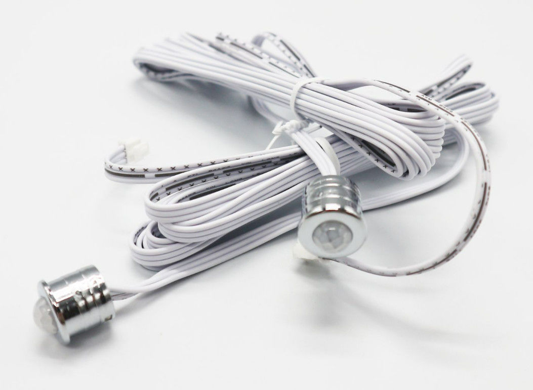 12V / 24V αισθητήρας των οδηγήσεων εξαρτημάτων PIR αισθητήρων των οδηγήσεων γύρω από γαλακτώδη για την κουζίνα εγχώριου γραφείου