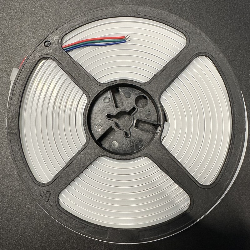 ΣΥΝΕΧΟΥΣ 12V 24V IP65 αδιάβροχη σιλικόνης νέου θερμοκρασία χρώματος λουρίδων ελαφριά διπλή