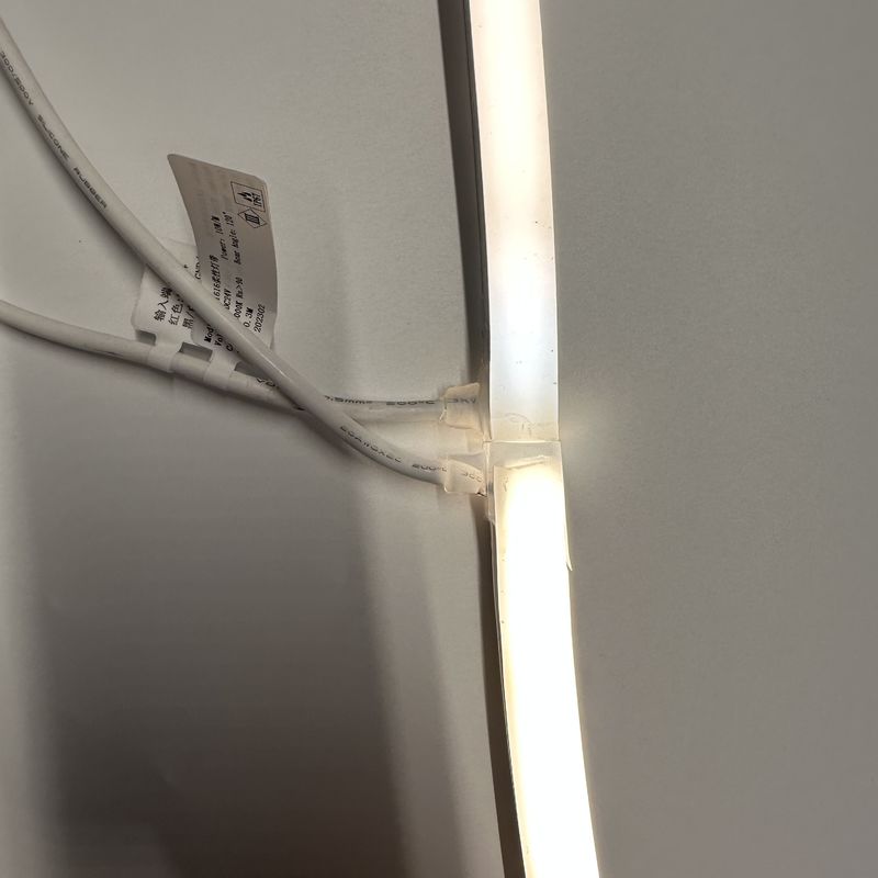 Λωρίδες 120LEDs/M ΣΥΝΕΧΟΥΣ 12V/24V μαλακά νέου για το φως νέου σιλικόνης 24V των εσωτερικών/υπαίθριων οδηγήσεων